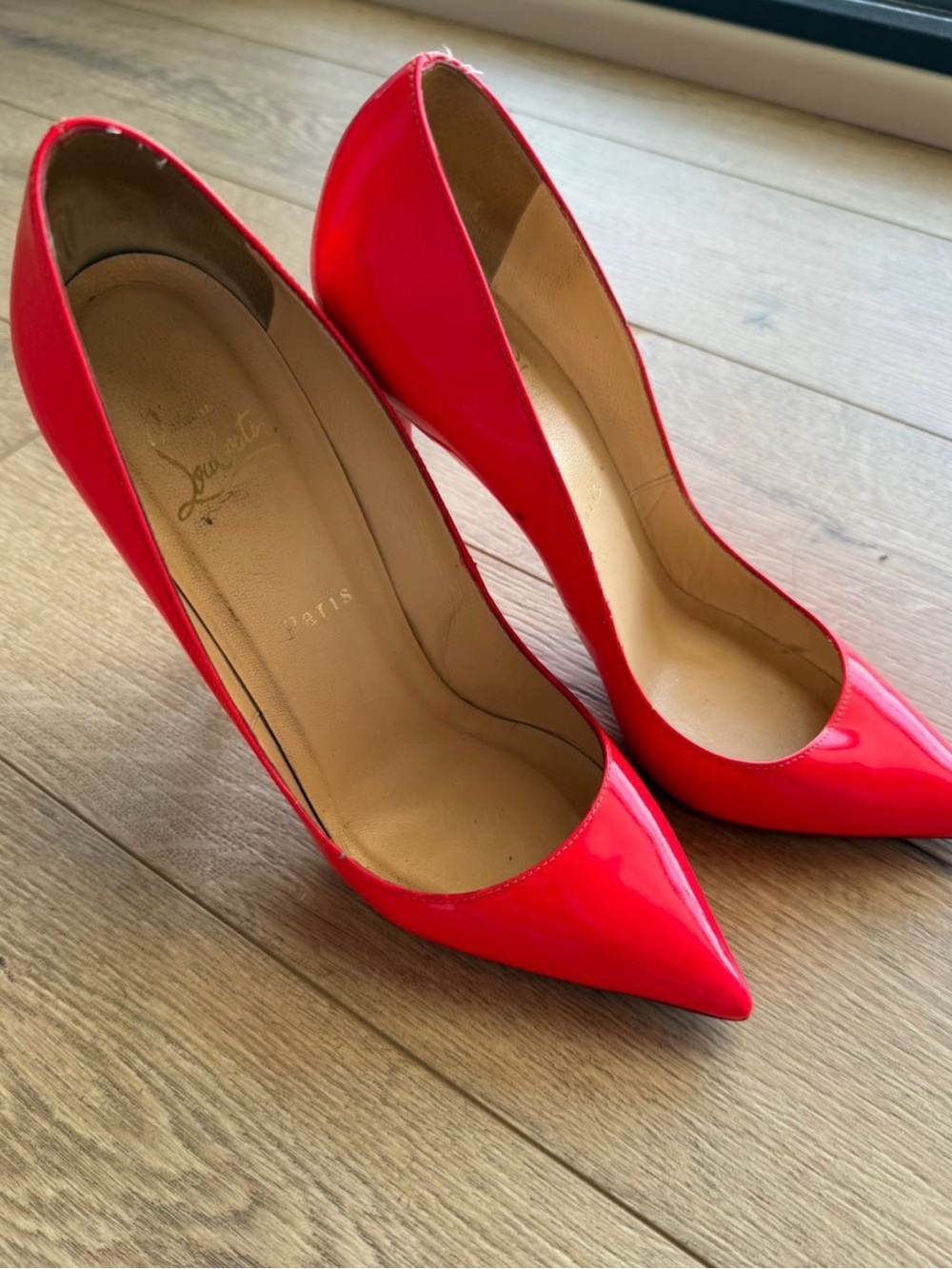 Christian Louboutin So Kate 120 Patent Leather Pumps – Size 37.5